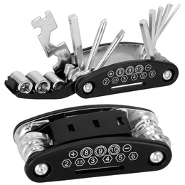 Zestaw do naprawy opon rowerowych 14 szt. zestaw naprawczy multitool
