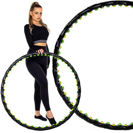 Hula hop z masażerem 100 cm magnetyczne wypustki 