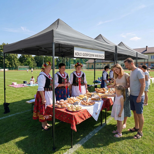 Namiot handlowy 3x3 m ogrodowy pawilon targowy ekspresowy na imprezy, catering szary