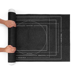 Mata do układania puzzli, zwijana 114x67 cm plansza, podkładka na 1500 puzzli