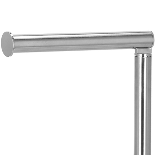 Uchwyt na papier toaletowy, stojak 2w1 chromowany