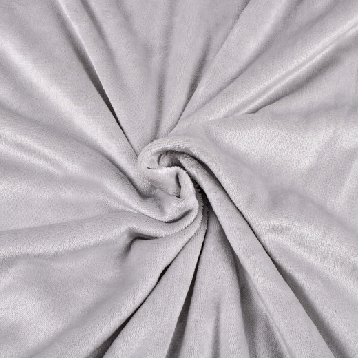 Narzuta na łóżko, pled 200x240 cm dwustronny koc na kanapę jasny szary