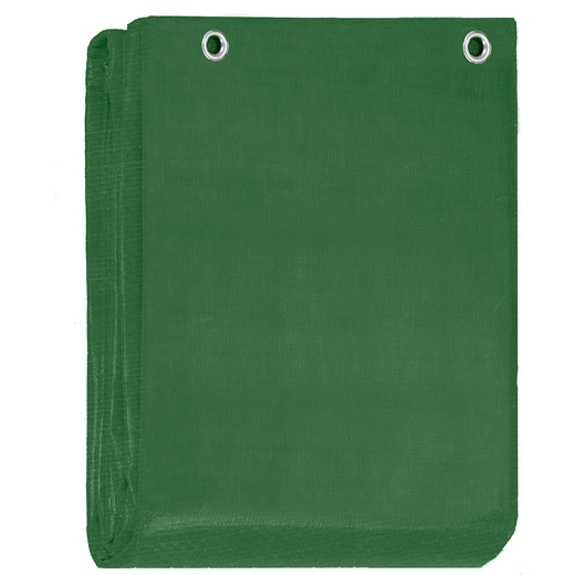 Plandeka 3x5m 120g/m2 gruba płachta ochronna zielona