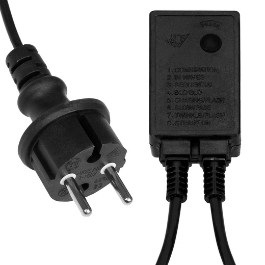 Wąż świetlny 720 Led multikolor 30m z programatorem IP44