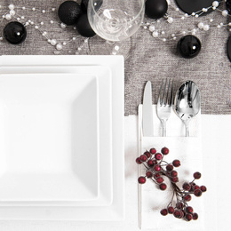 Bombki choinkowe 20 szt. ozdoby świąteczne zestaw 5 cm czarny