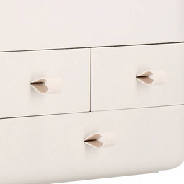 Organizer na kosmetyki 39,5x29,8x20,4cm mleczny pojemnik na biżuterię z przegródkami
