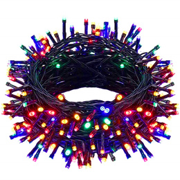 Lampki choinkowe 1000 led multikolor 50m oświetlenie świąteczne IP44