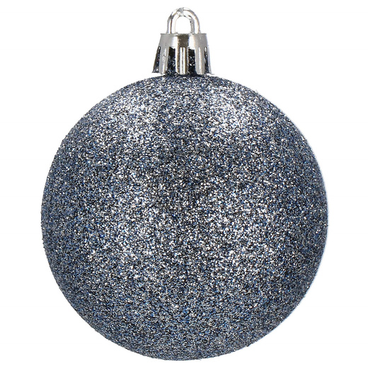 Bombki choinkowe 30 szt. ozdoby świąteczne granatowy