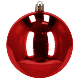 Bombki choinkowe 100 szt. zestaw dekoracji świątecznych nietłukące, czerwone