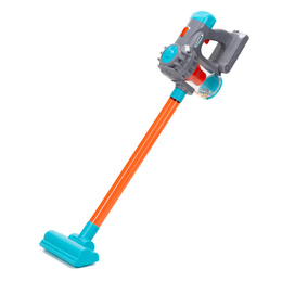 Odkurzacz dziecięcy, pionowy, ręczny na baterie, zabawka dla dzieci interaktywna z dźwiękiem