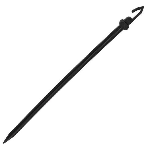 Odstraszacz ptaków 11x39x18,5cm stojący kruk czarny z żółtym dziobem