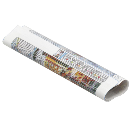 Haft diamentowy krajobraz smok diamentowa 40x30 cm