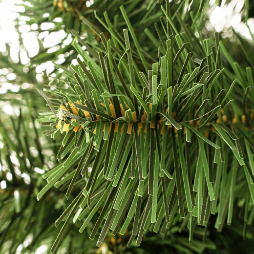 Choinka na pniu 180 cm sztuczna sosna premium gęsta ze stojakiem i jutą