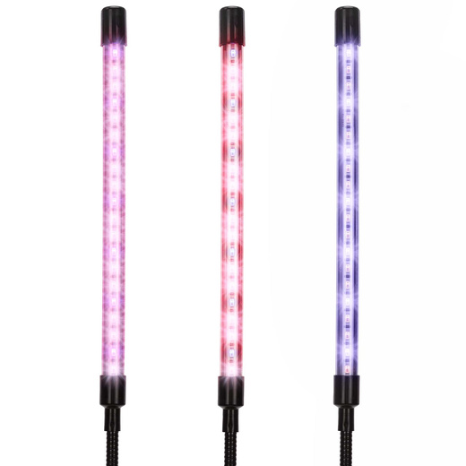 Lampa do doświetlania roślin LED do wzrostu uprawy 4 panele z timerem i pilotem, usb