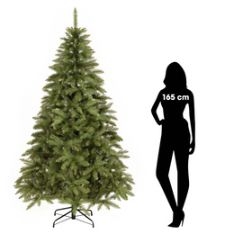 Choinka sztuczna 220 cm Świerk skandynawski jak żywy gęsty 