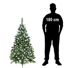 Choinka sztuczna premium 150 cm sosna diamentowa drzewko bożonarodzeniowe