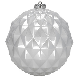 Bombki choinkowe 6 szt. ozdoby świąteczne 15 cm nietłukące srebrne