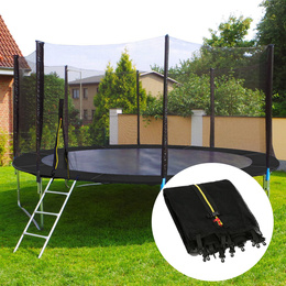 Osłona na sprężyny z siatką do trampoliny zewnętrzną 10FT 300/305/312 cm niebieska
