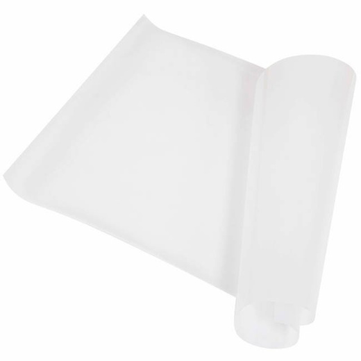 Mata pod krzesło, fotel biurowy 100x50x0,05cm podkładka na biurko mleczna