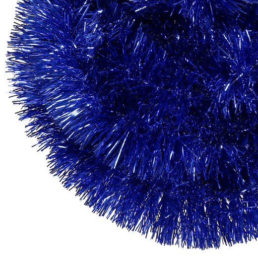 Łańcuch na choinkę 6m granatowy, girlanda choinkowa, średnica 7cm