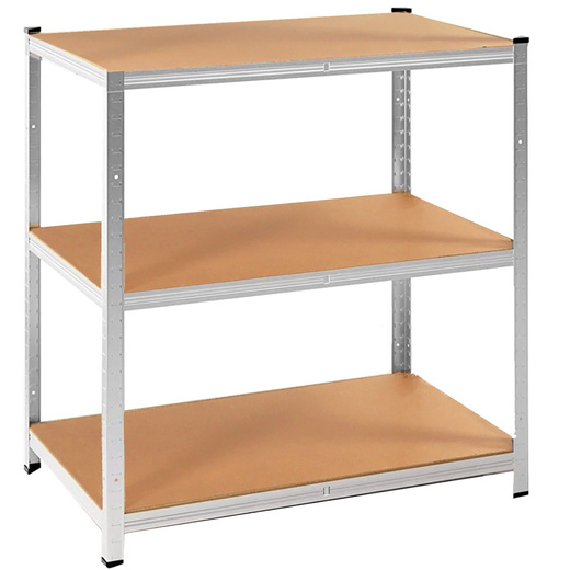 Regały metalowe 2 szt. z 5 półkami 180x90x40cm 875kg do garażu, piwnicy