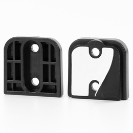 Bramka zabezpieczająca na schody 80 cm zwijana roleta do drzwi barierka ochronna czarna