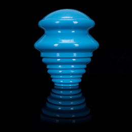 Bańki chiński, gumowe do masażu zestaw 4 szt. antycellulitowy, niebieskie