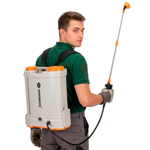 Opryskiwacz elektryczny do roślin 16l spryskiwacz ogrodowy, akumulatorowy 