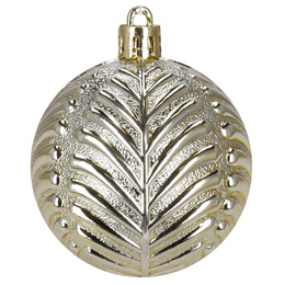 Bombki choinkowe 40 szt. ozdoby kule, lizaki, szyszki, laski cukrowe nietłukące złote