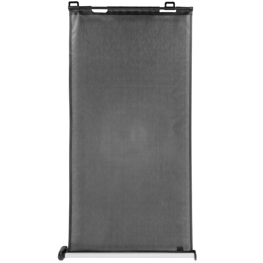 Bramka zabezpieczająca na schody 80 cm zwijana roleta do drzwi barierka ochronna czarna