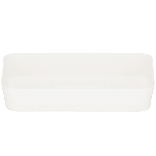 Pojemnik do szuflady 26x18cm wielofunkcyjny wkład, organizer kremowy