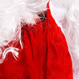 Strój św. Mikołaja zestaw 10 elementowy przebranie świąteczne