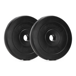 Obciążenie 2,5 kg 2 szt. talerze kompozytowe 31 mm krążki do sztangi hantli
