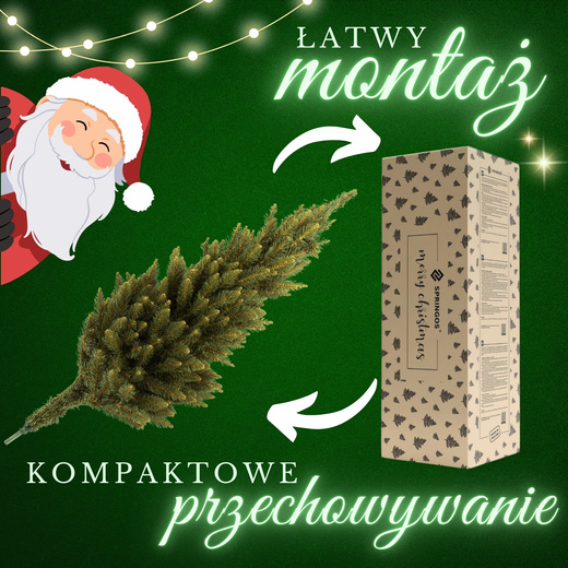 Choinka sztuczna 120 cm świerk kaukaski