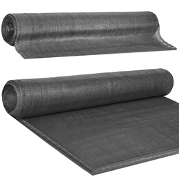 Siatka cieniująca 90% osłonowa 1,2x25 m 140g/m2 jasny antracyt 100 szt. opasek zaciskowych