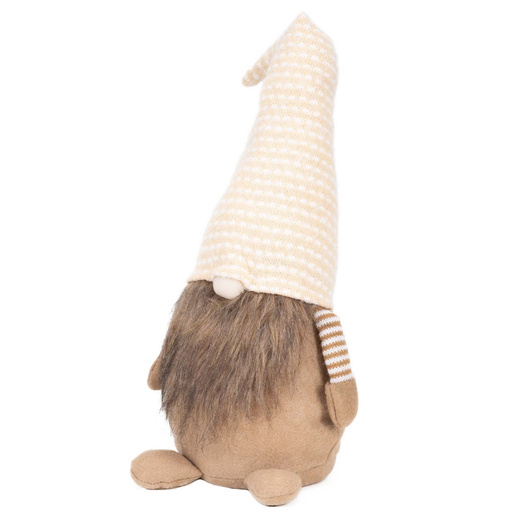 Skrzat świąteczny 51 cm ozdoba bożonarodzeniowa krasnal świąteczny, gnom stojący figurka 