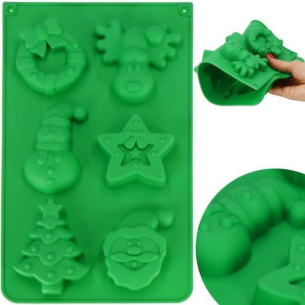 Foremka do ciastek świątecznych forma do ciasta silikonowa