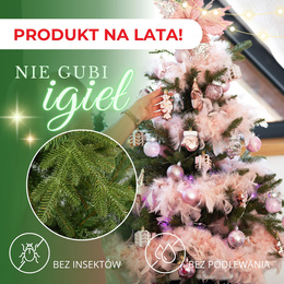 Choinka sztuczna premium 90 cm świerk naturalny, produkcja polska