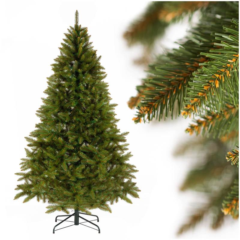 Choinka sztuczna premium 220 cm świerk kaukaski jak żywy