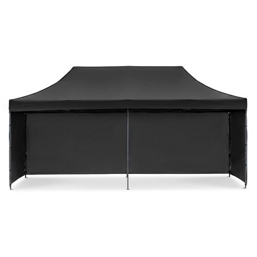 Namiot handlowy 3x6 m ogrodowy, pawilon na imprezy, catering czarny