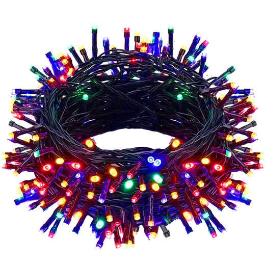 Lampki choinkowe 1000 led multikolor 50m oświetlenie świąteczne IP44