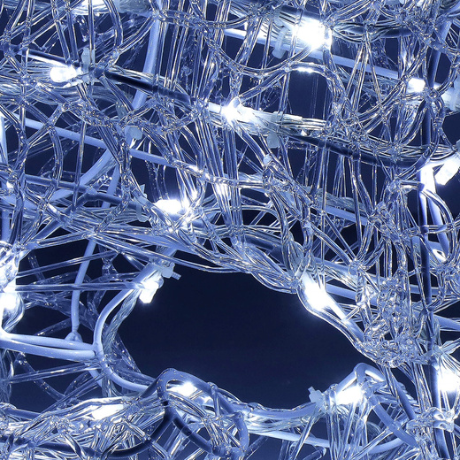 Renifer Led świąteczny 130 LED świetlna dekoracja biały zimny