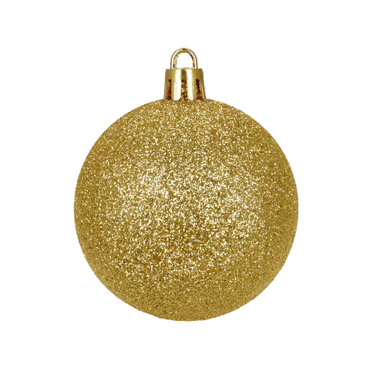 Bombki choinkowe 40 szt. zestaw dekoracji świątecznych, nietłukące, złoty