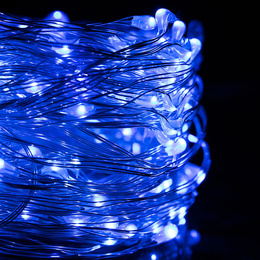 Lampki choinkowe 20 LED druciki mikro na baterie