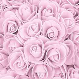 Miś z płatków róż różowy 22 cm rose bear z lampkami LED biały ciepły