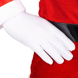 Strój św. Mikołaja zestaw 10 elementowy przebranie świąteczne