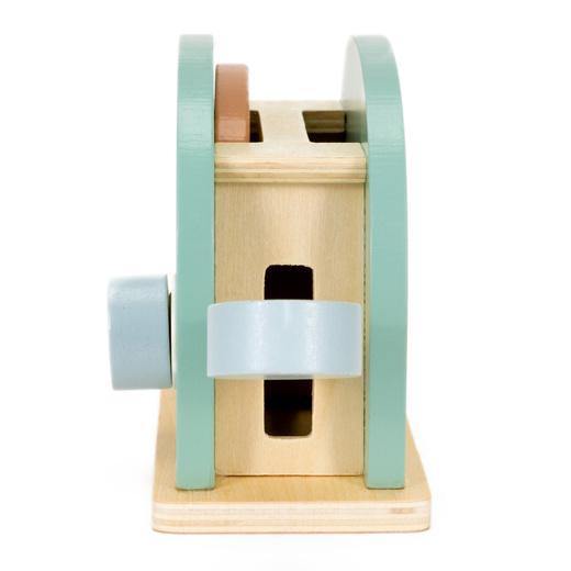 Toster zabawka drewniana dla dzieci, jajko, tost zestaw śniadaniowy 9 el. multikolor