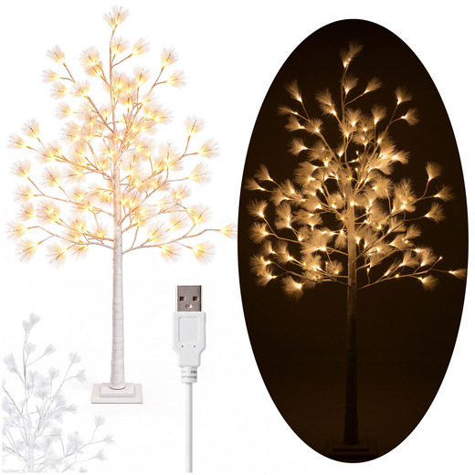 Świecące drzewko 180 cm sosna 120 Led drzewko świąteczne dekoracja ozdoba świetlna