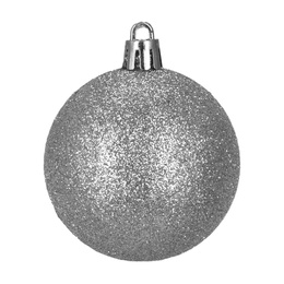 Bombki choinkowe 40 szt. ozdoby kule, lizaki, szyszki, laski cukrowe nietłukące srebrne