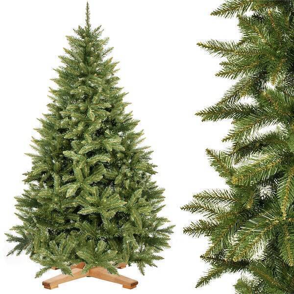 Choinka sztuczna 150 cm Premium Royal Trees świerk kaukaski z drewnianym stojakiem